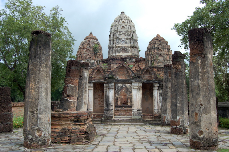 chedi in Sukhothai
